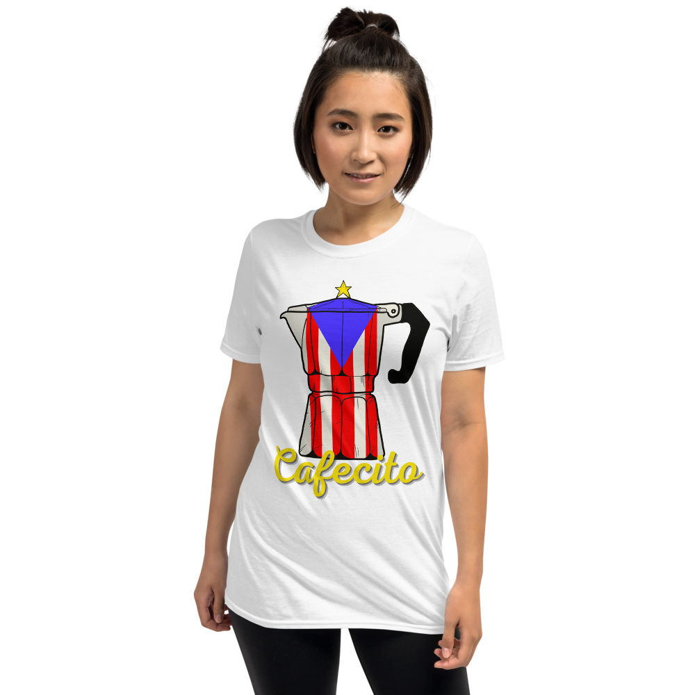 Cafecito Boricua- Short-Sleeve Unisex T-Shirt