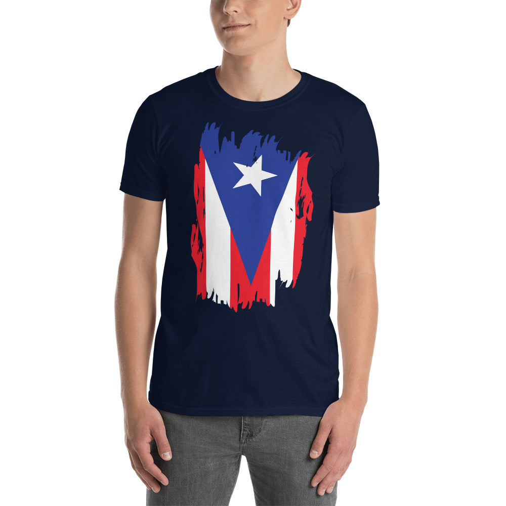 Puerto Rican Flag- Short Sleeve Unisex T-Shirt