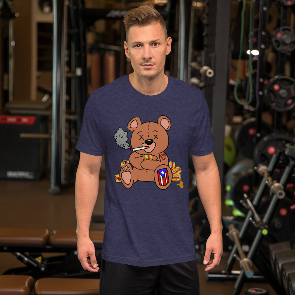 Drunk Teddy Short-Sleeve Unisex T-Shirt