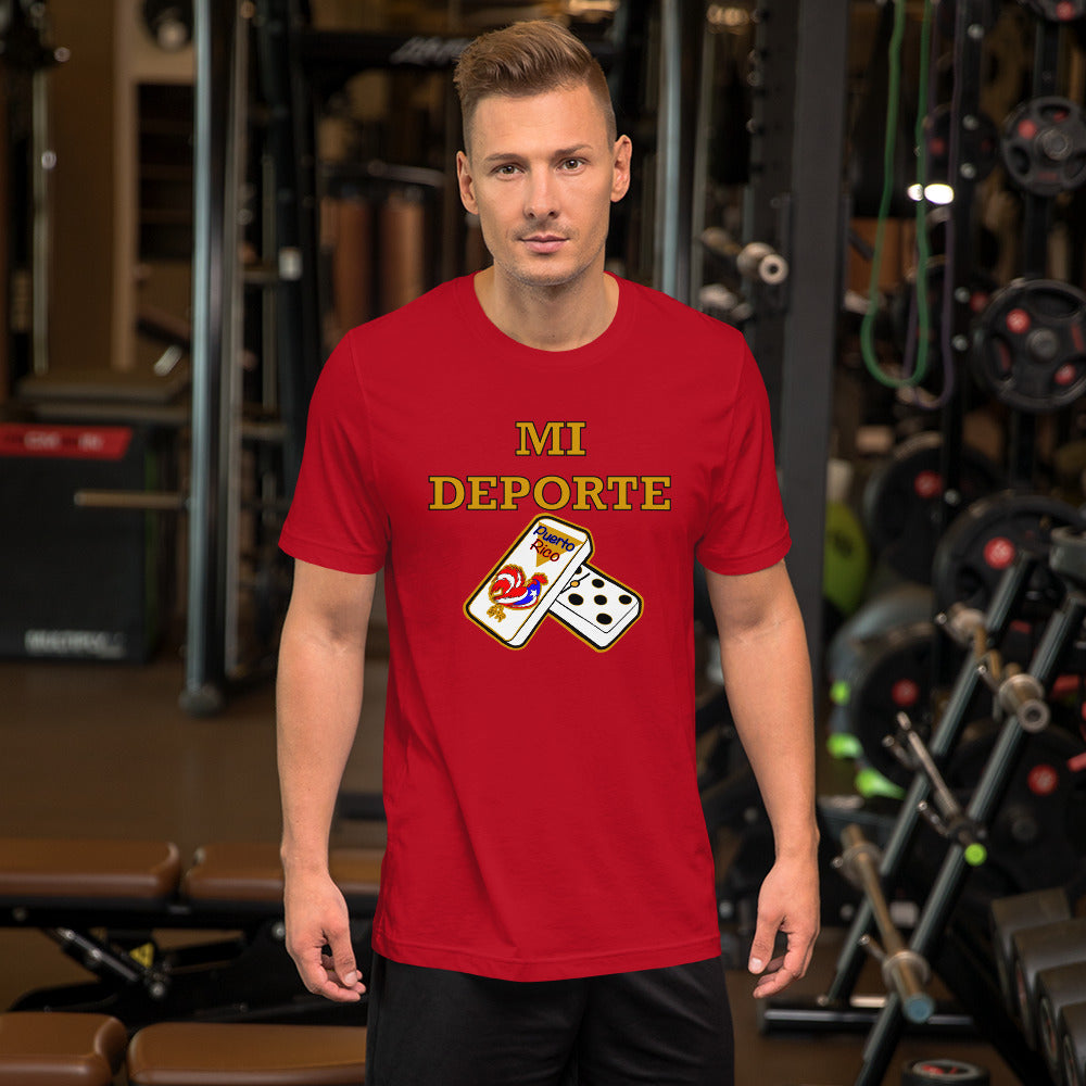 Mi Deporte Short-Sleeve Unisex T-Shirt (4XL)
