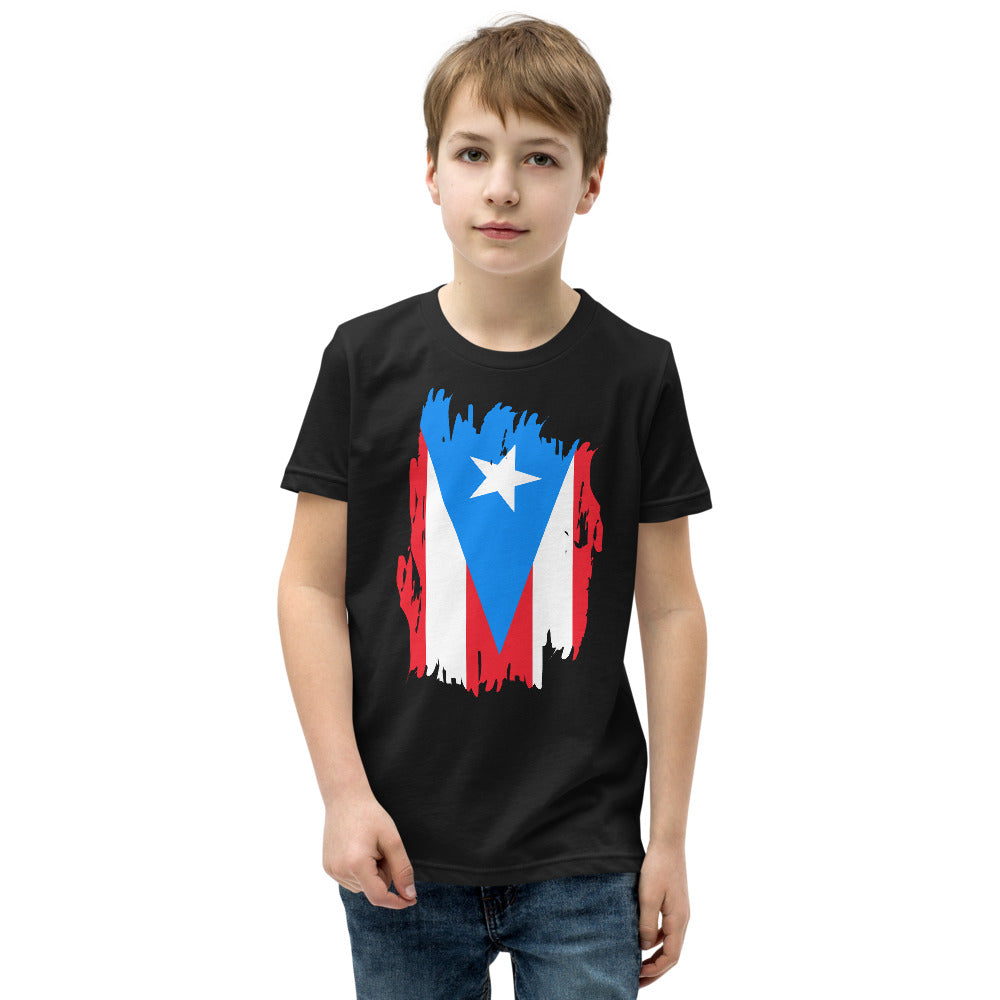 PR FLAG- Youth Short Sleeve T-Shirt (unisex)