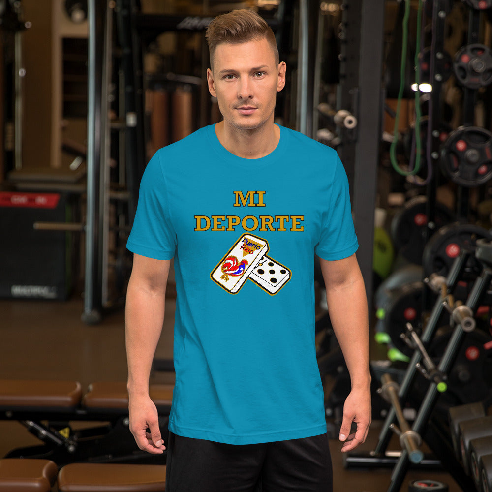 Mi Deporte Short-Sleeve Unisex T-Shirt (4XL)