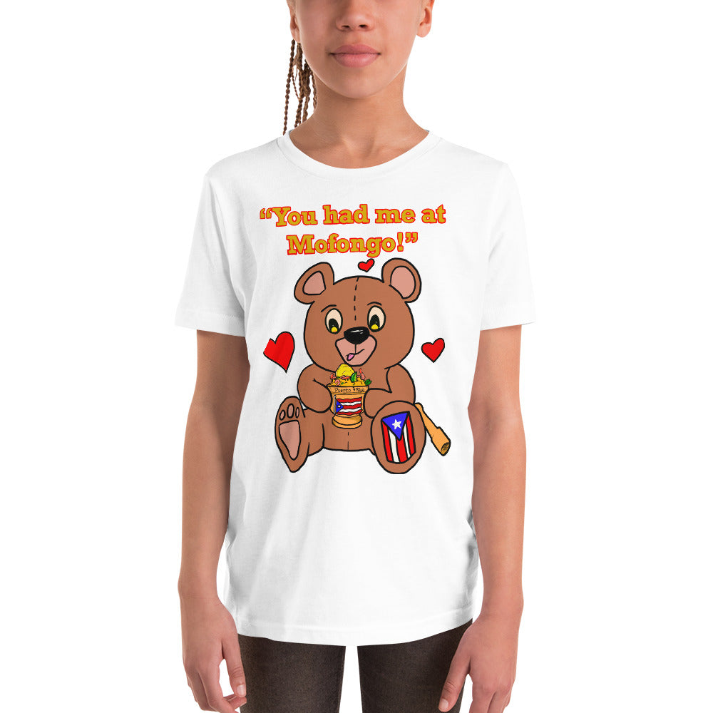 You had me at mofongo- Youth Short Sleeve T-Shirt (unisex)