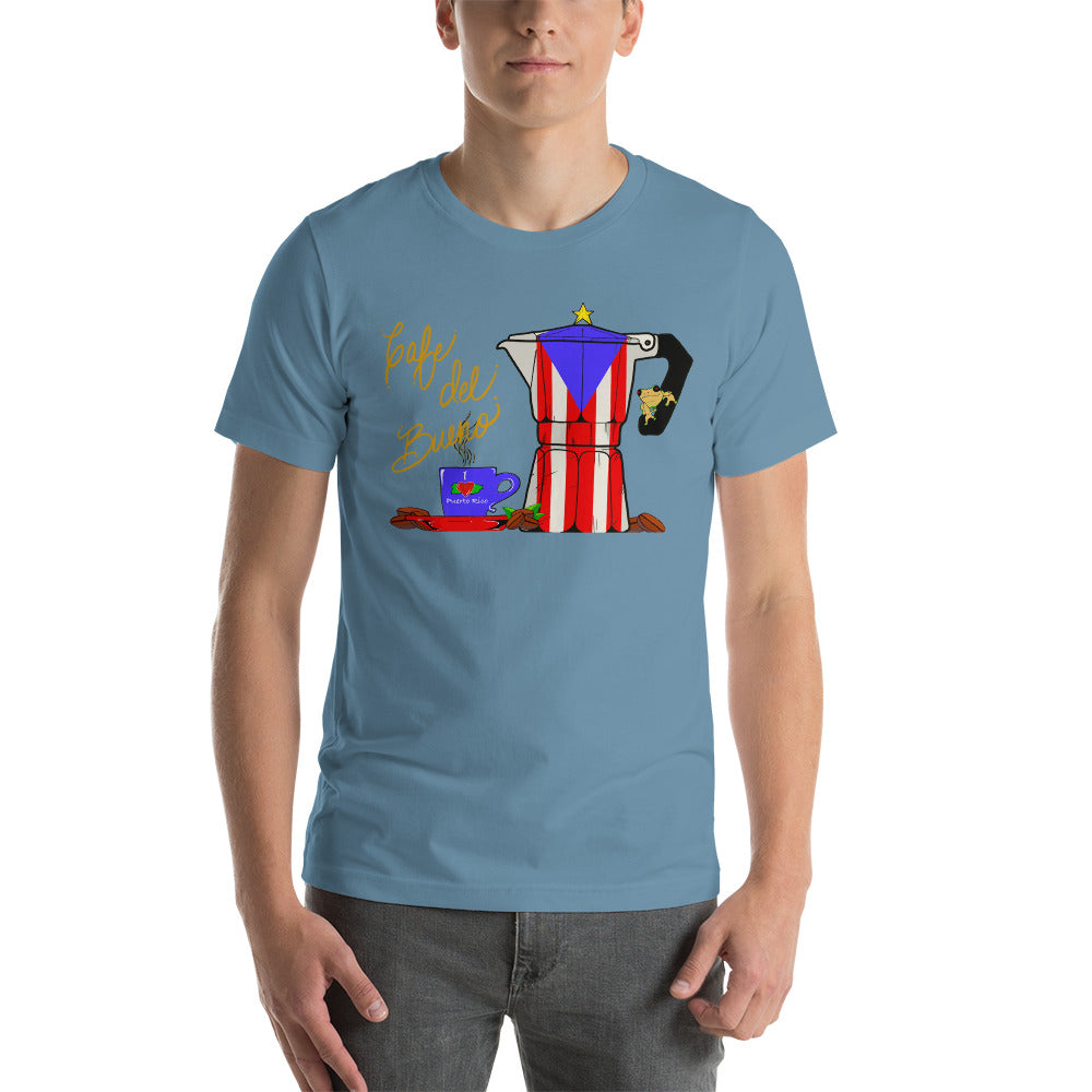 Cafe Del Bueno Short-Sleeve Unisex T-Shirt (4XL)