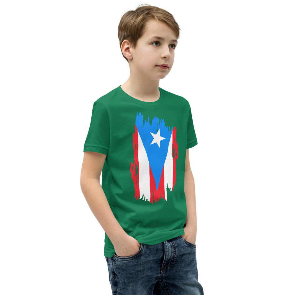 PR FLAG- Youth Short Sleeve T-Shirt (unisex)