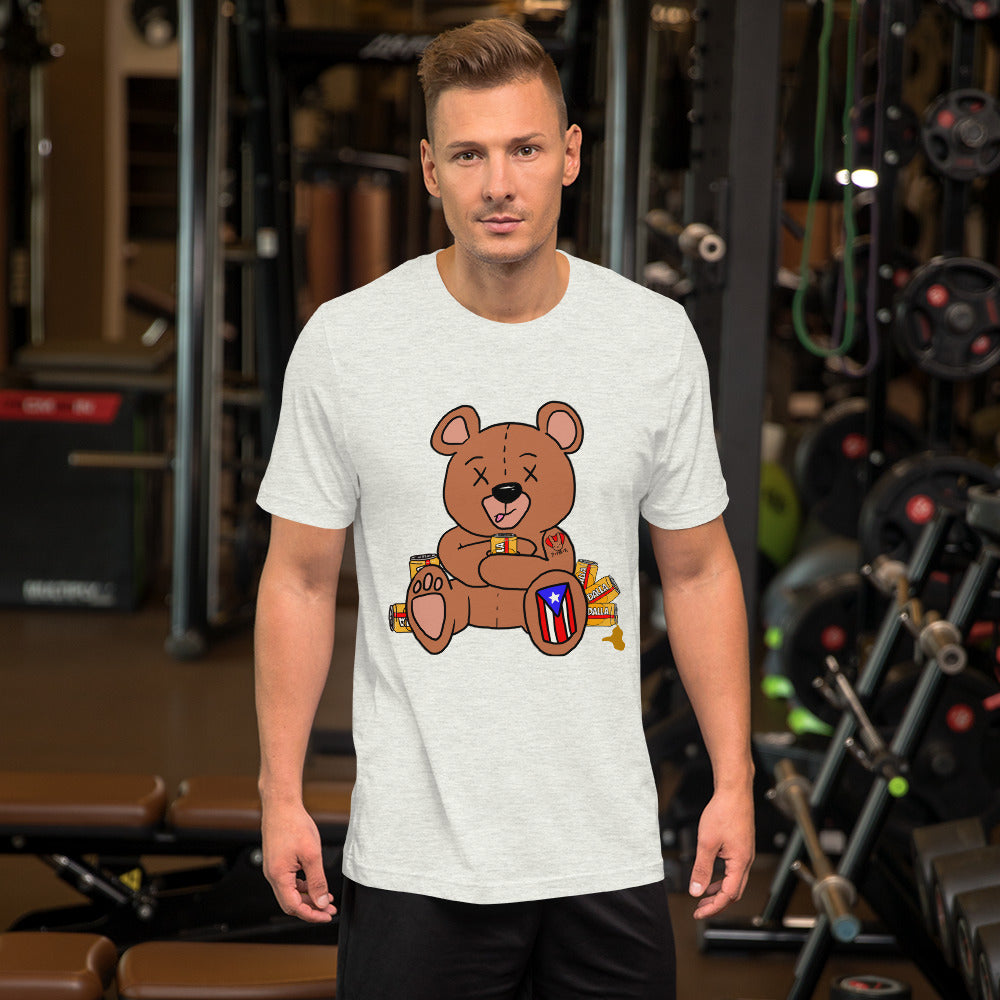 Drunk Teddy Short-Sleeve Unisex T-Shirt