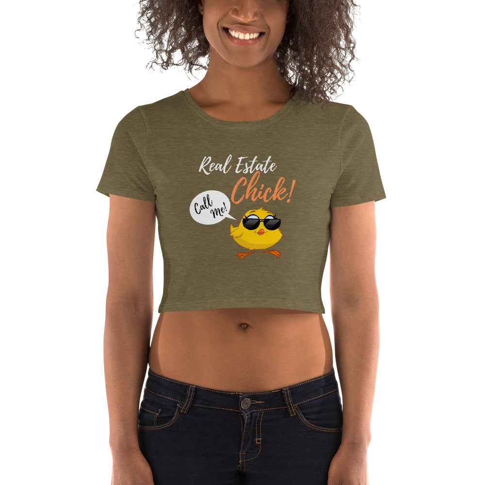 RE chick- Women’s Crop Tee
