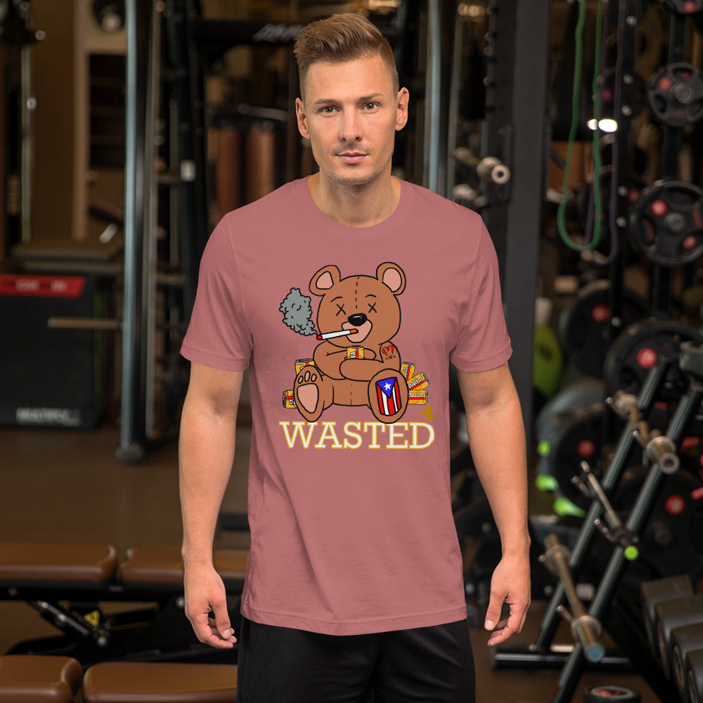 Wasted Teddy- Short-Sleeve Unisex T-Shirt