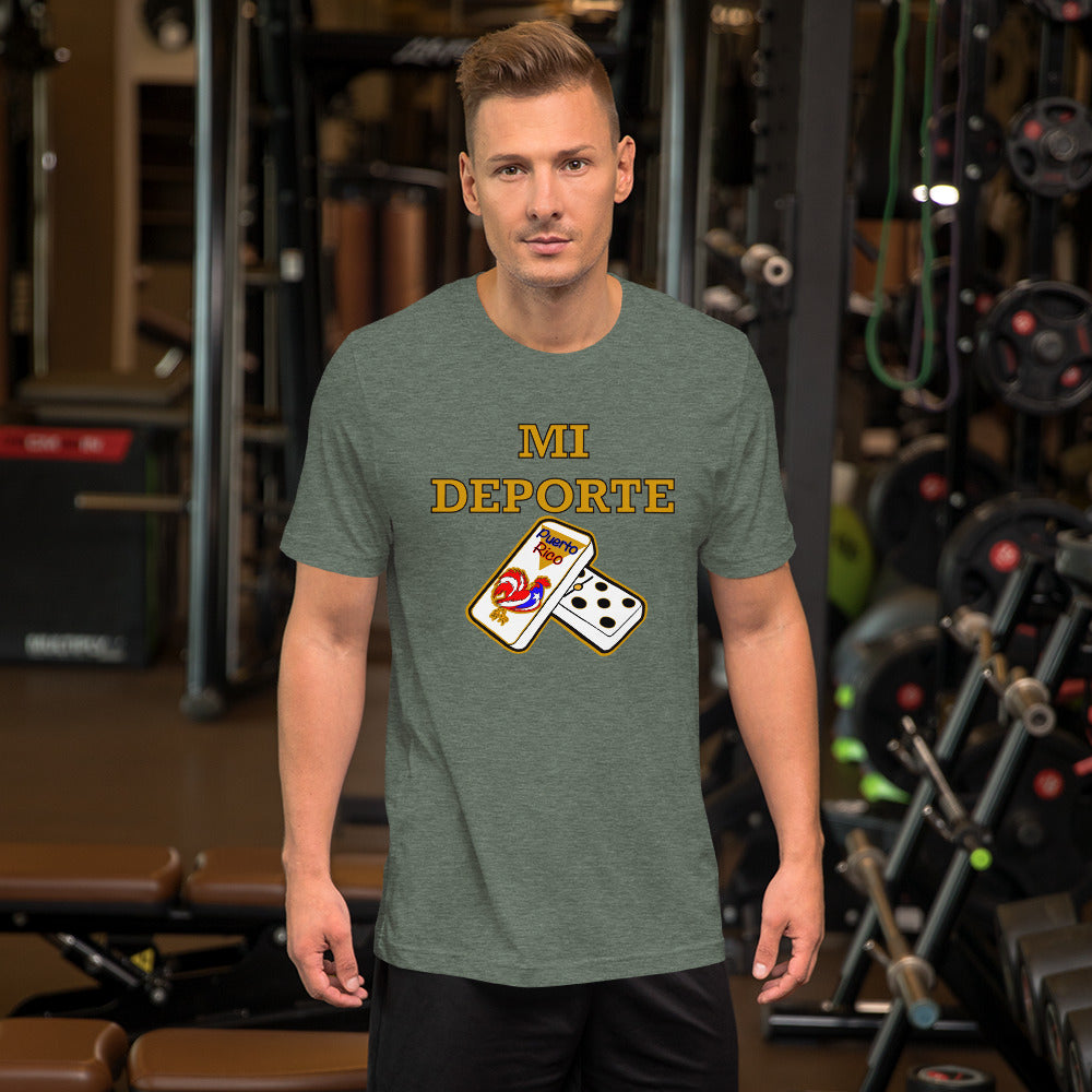 Mi Deporte Short-Sleeve Unisex T-Shirt (4XL)