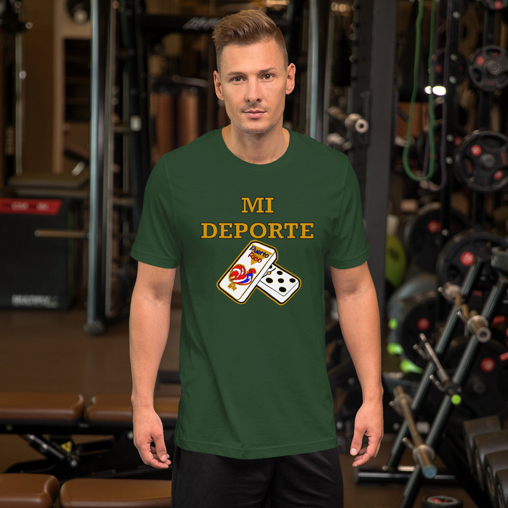Mi Deporte Short-Sleeve Unisex T-Shirt (4XL)