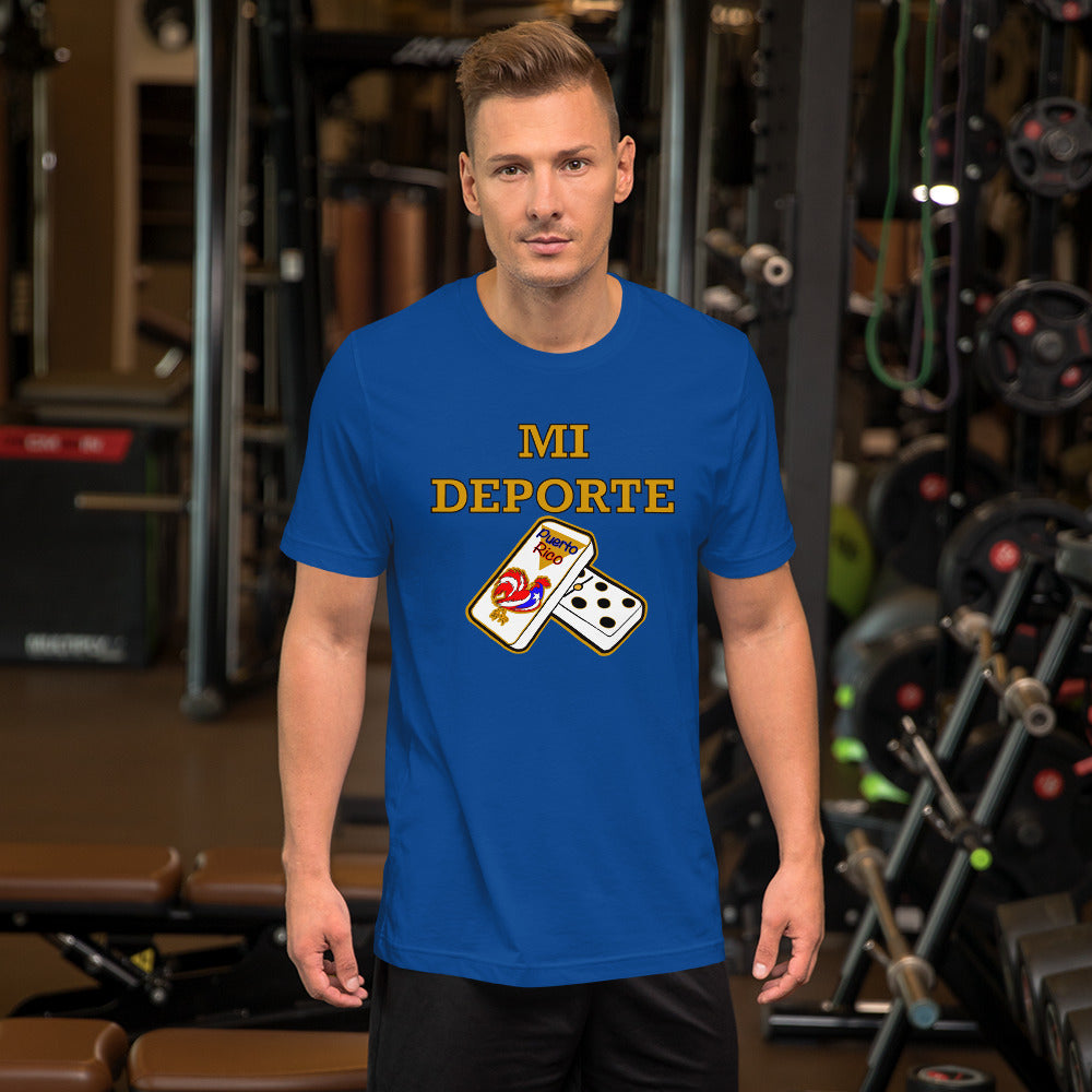 Mi Deporte Short-Sleeve Unisex T-Shirt (4XL)