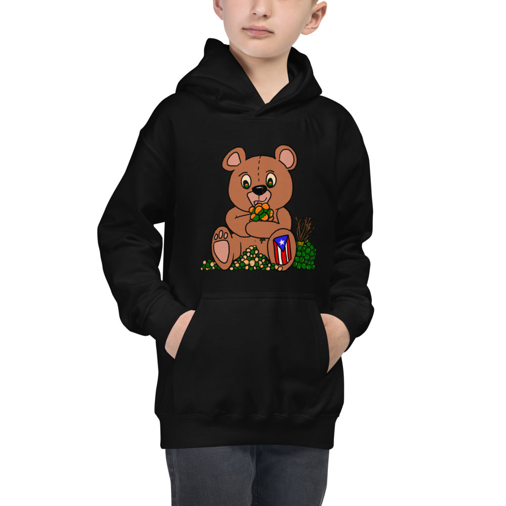 Teddy Bear Quenepas Kids Hoodie