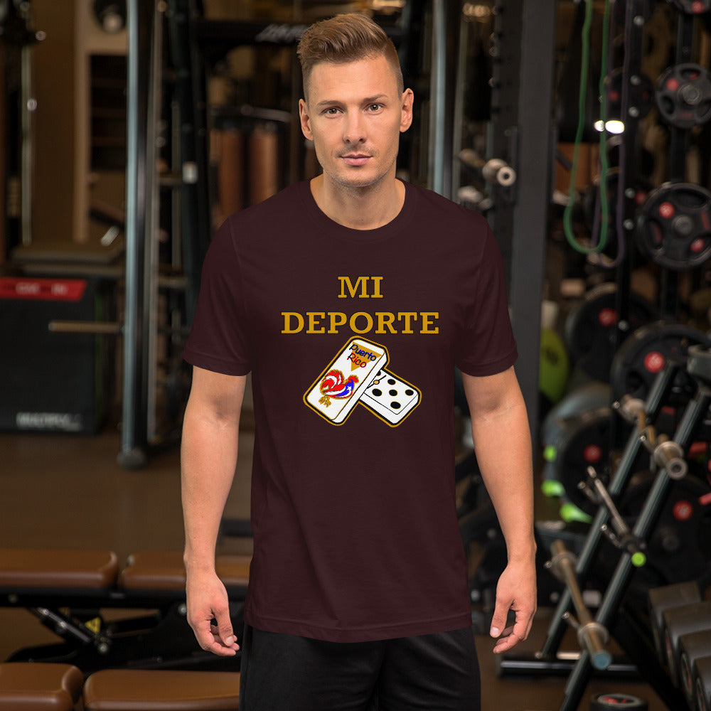 Mi Deporte Short-Sleeve Unisex T-Shirt (4XL)
