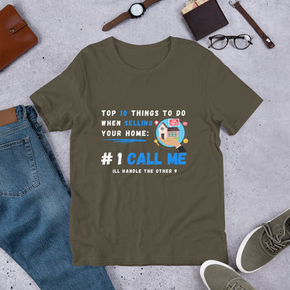 Top 10 things to do RE-Short-Sleeve Unisex T-Shirt