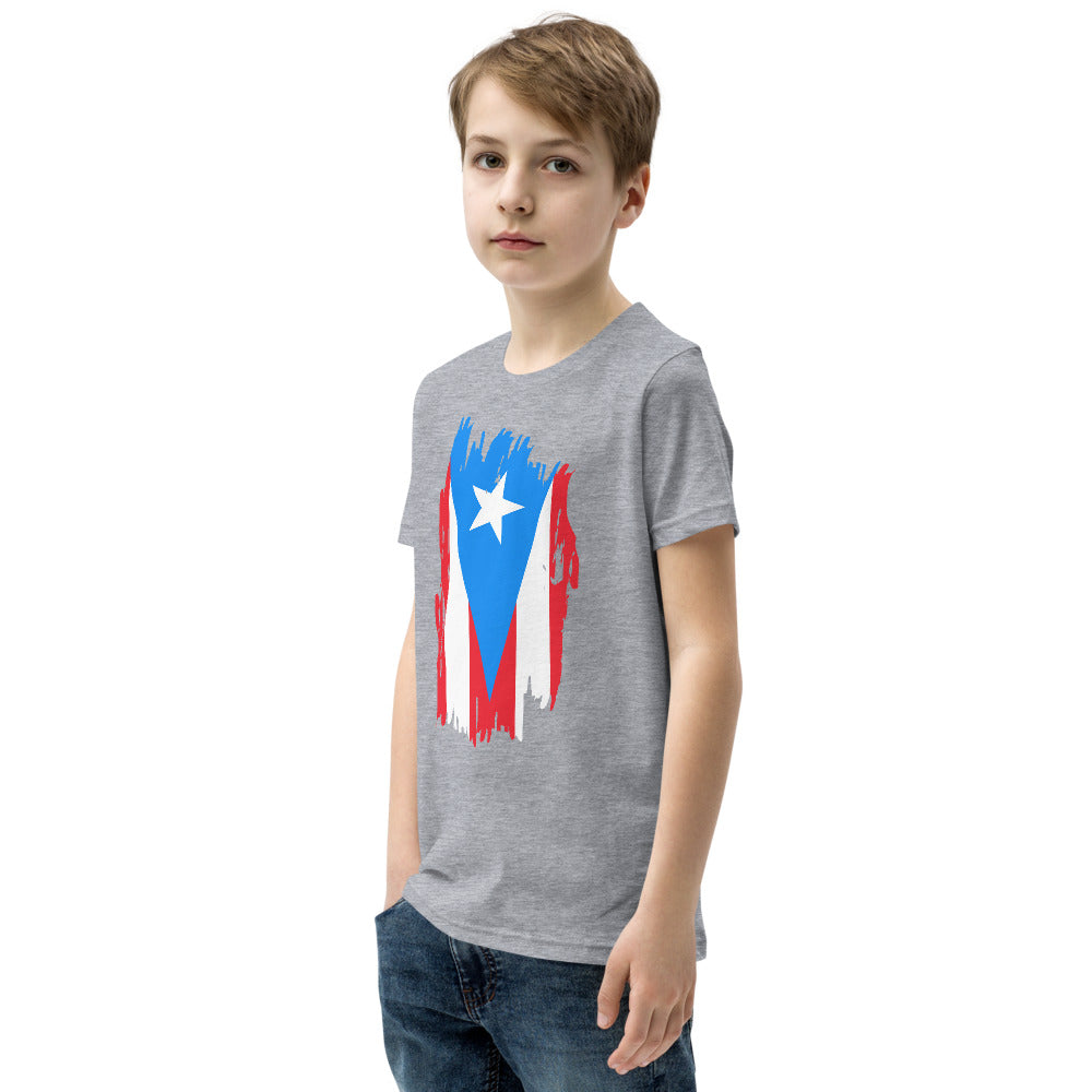 PR FLAG- Youth Short Sleeve T-Shirt (unisex)