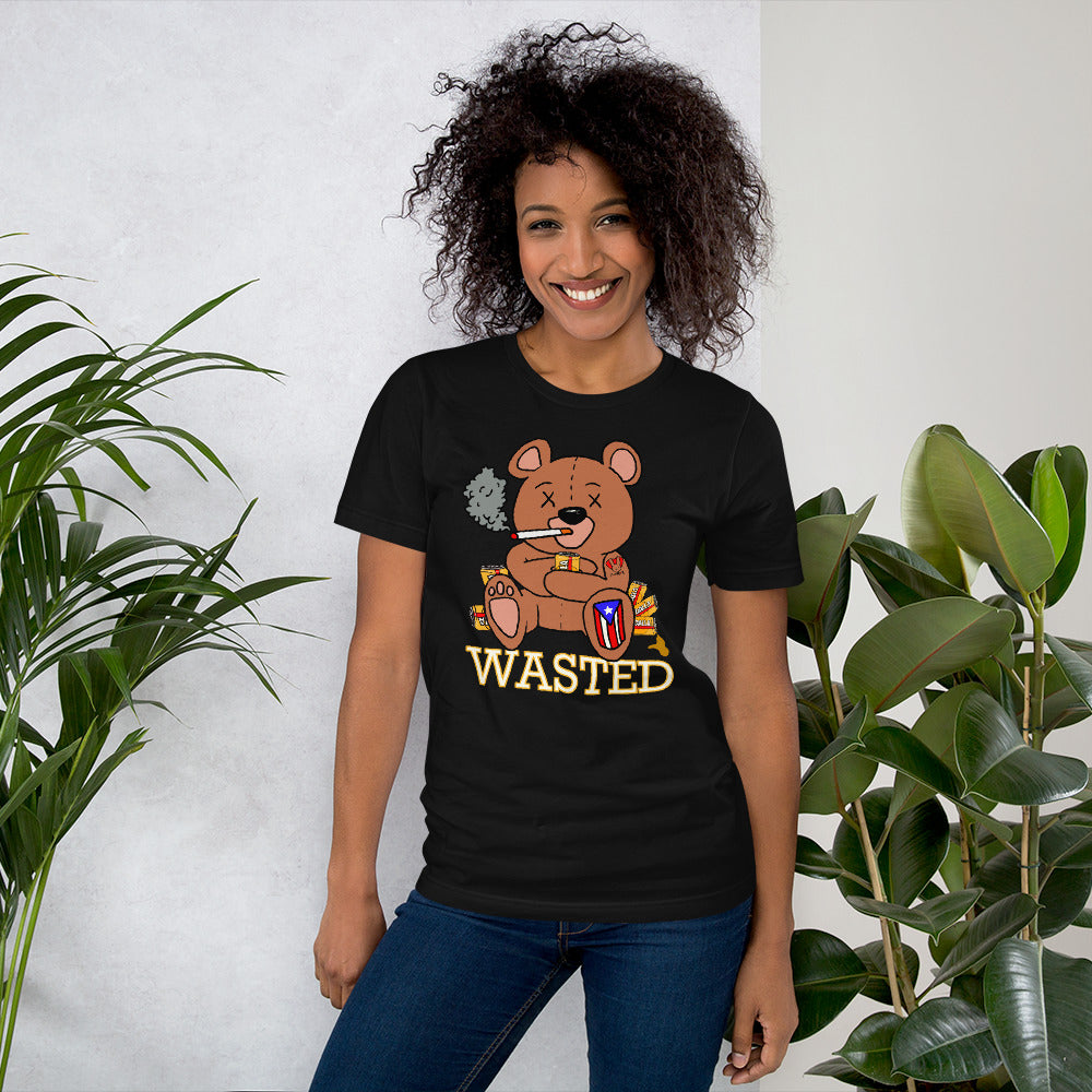 Wasted Teddy- Short-Sleeve Unisex T-Shirt