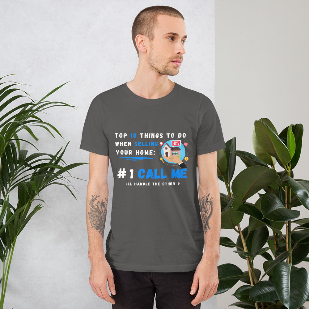 Top 10 things to do RE-Short-Sleeve Unisex T-Shirt