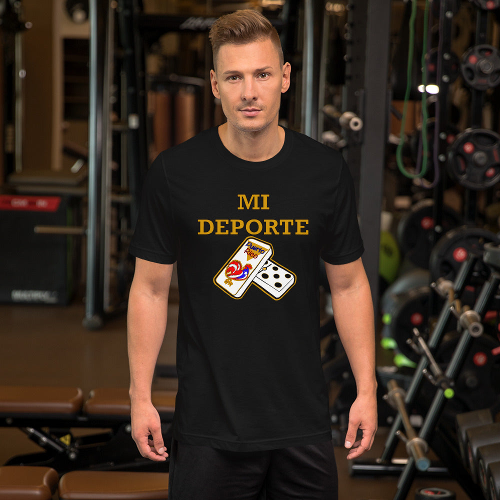 Mi Deporte Short-Sleeve Unisex T-Shirt (4XL)