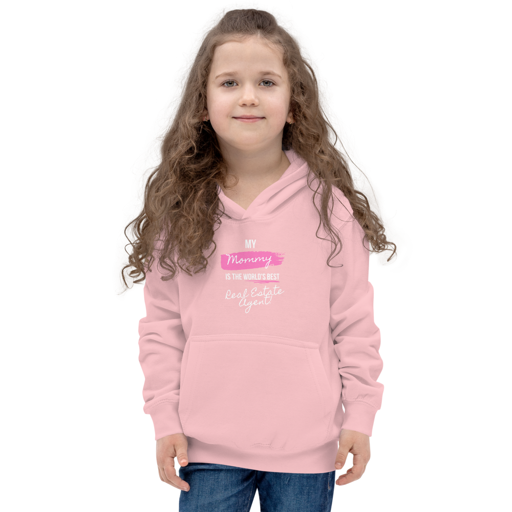 My Mommy is the Worlds Best Real Estate agent Kids Hoodie