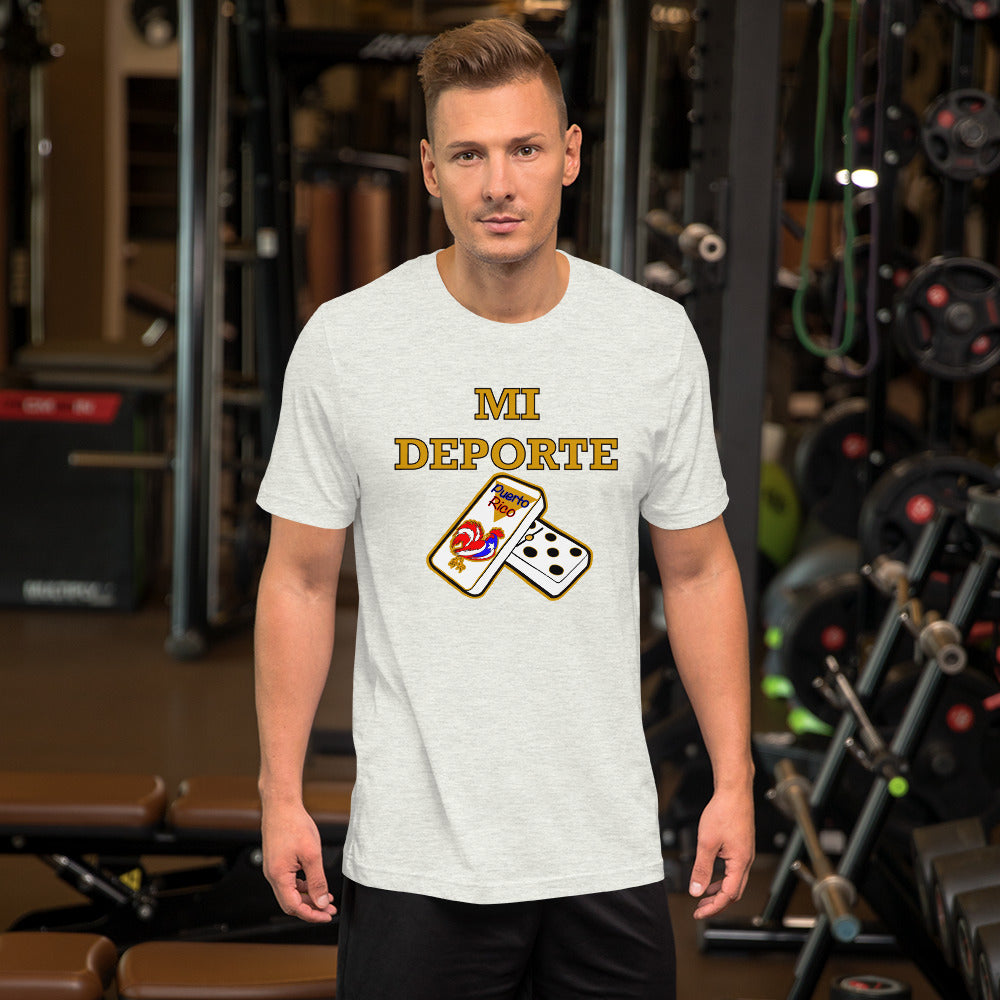 Mi Deporte Short-Sleeve Unisex T-Shirt (4XL)