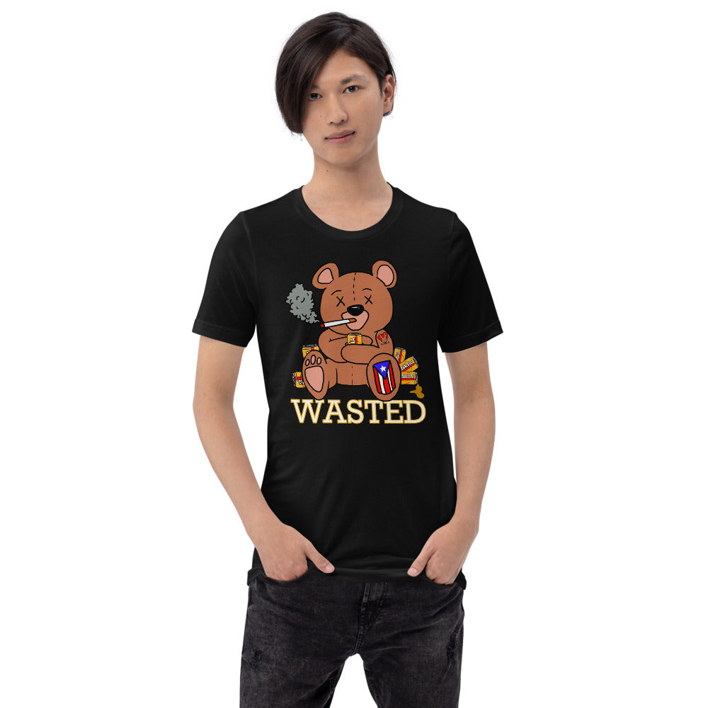Wasted Teddy- Short-Sleeve Unisex T-Shirt