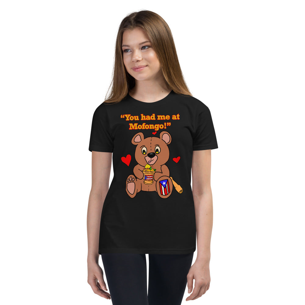 You had me at mofongo- Youth Short Sleeve T-Shirt (unisex)