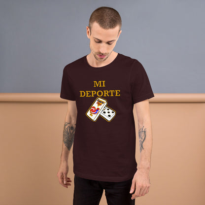 Mi Deporte Short-Sleeve Unisex T-Shirt (4XL)