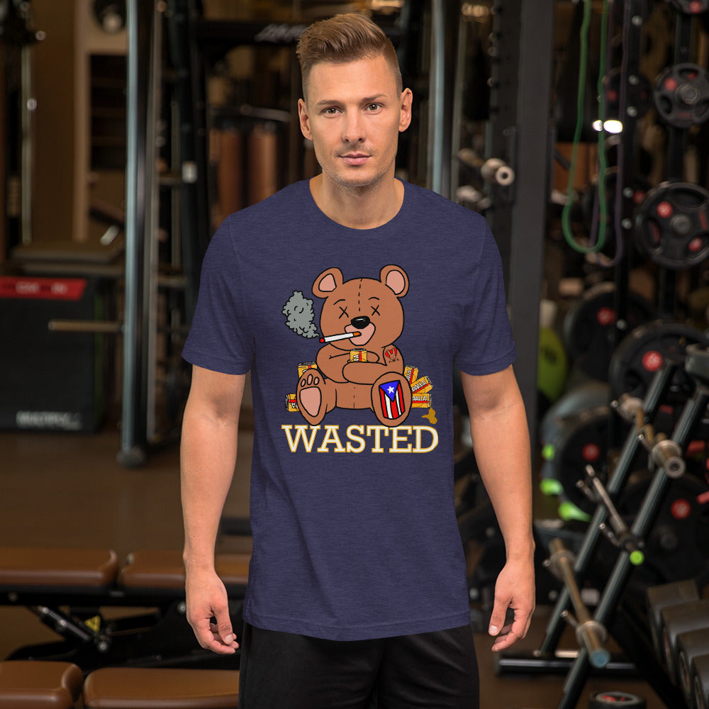 Wasted Teddy- Short-Sleeve Unisex T-Shirt
