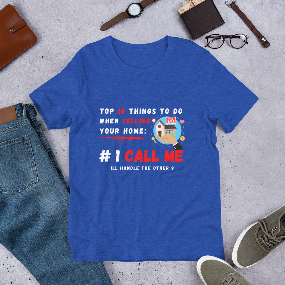 Top 10 Things to Do when Selling (WHT) Short-Sleeve Unisex T-Shirt