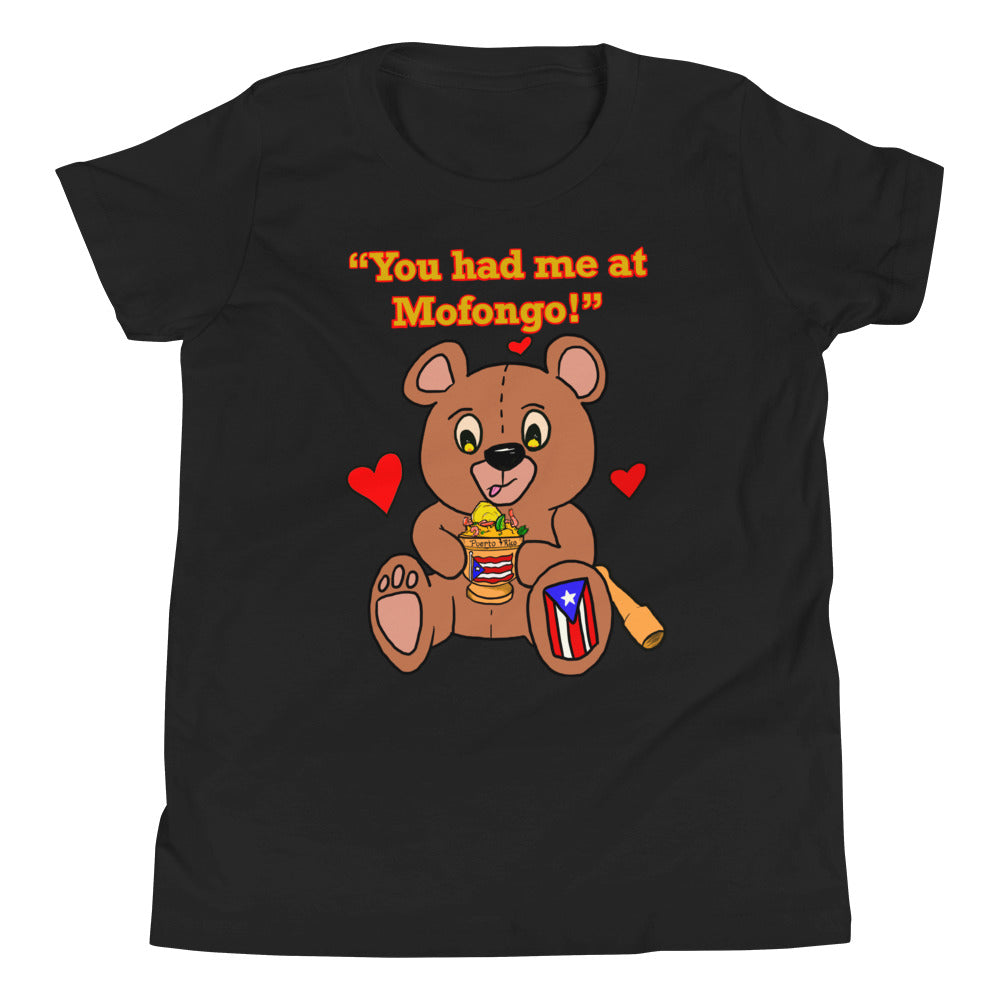 You had me at mofongo- Youth Short Sleeve T-Shirt (unisex)