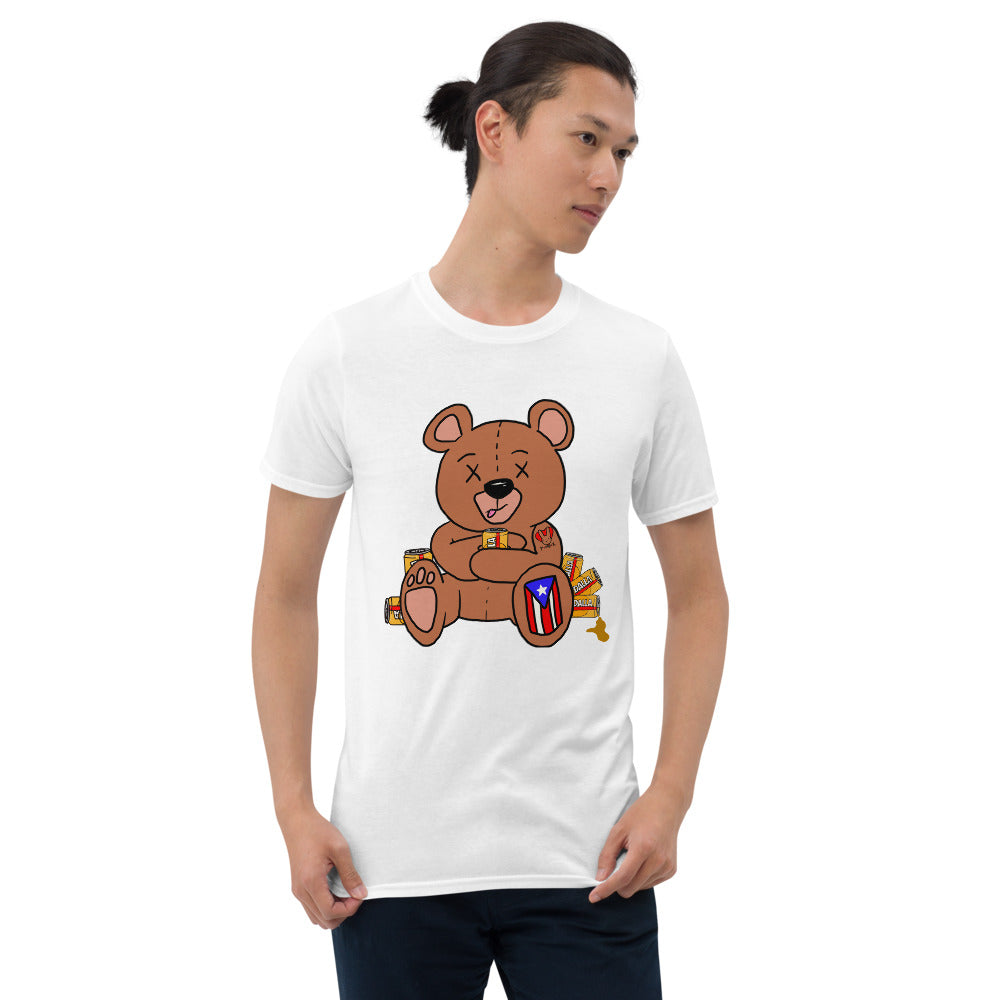 Drunk Teddy Short-Sleeve Unisex T-Shirt