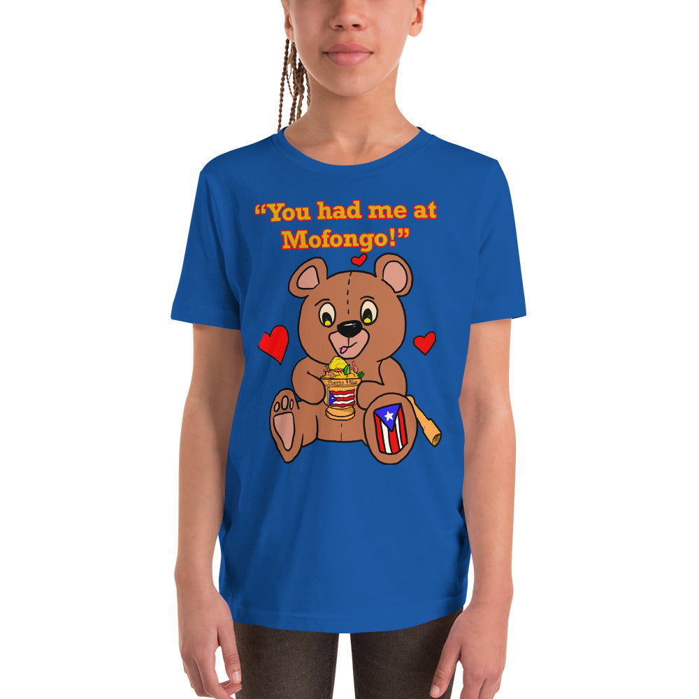 You had me at mofongo- Youth Short Sleeve T-Shirt (unisex)