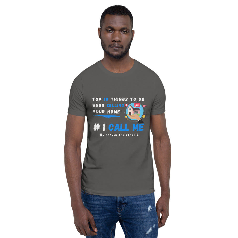 Top 10 things to do RE-Short-Sleeve Unisex T-Shirt