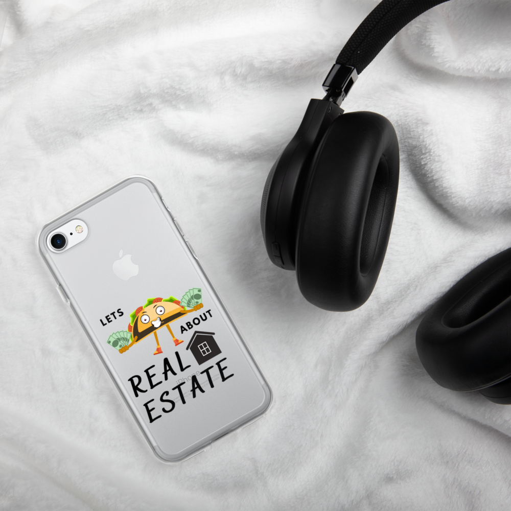 Lets Taco About Real Estate (Sombrero Taco) Iphone Case