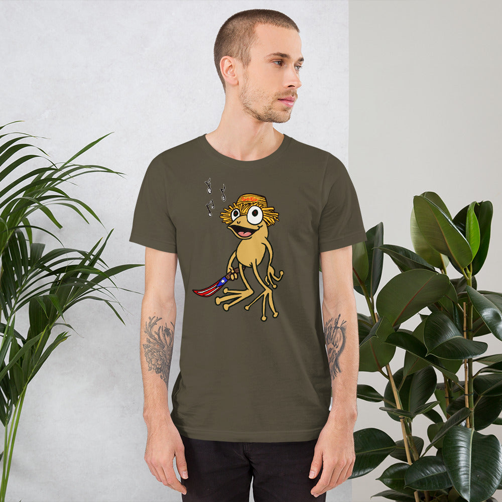 Coqui with PR Machete- Short-Sleeve Unisex T-Shirt