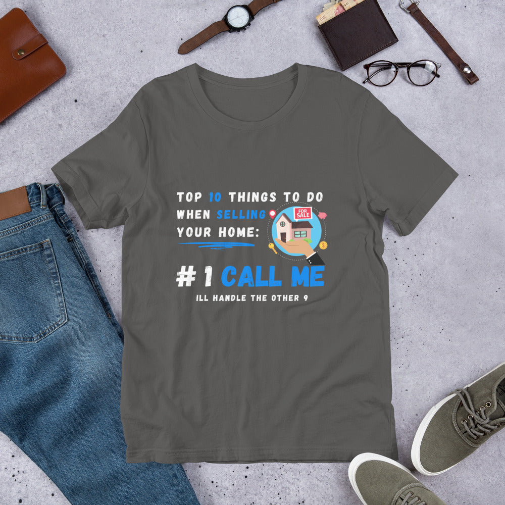 Top 10 things to do RE-Short-Sleeve Unisex T-Shirt