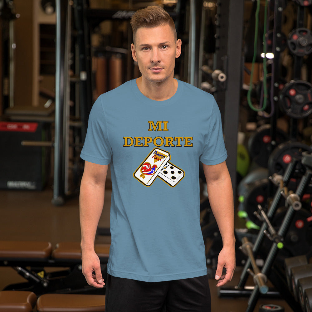Mi Deporte Short-Sleeve Unisex T-Shirt (4XL)