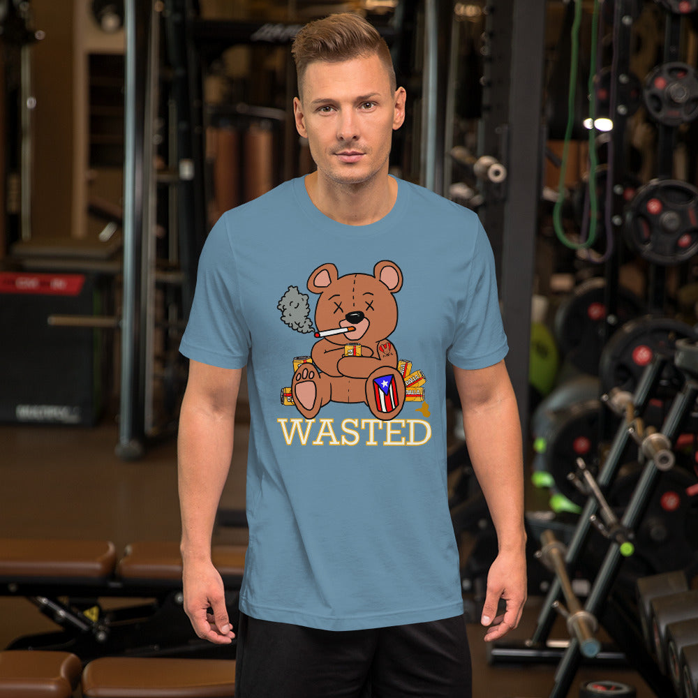 Wasted Teddy- Short-Sleeve Unisex T-Shirt