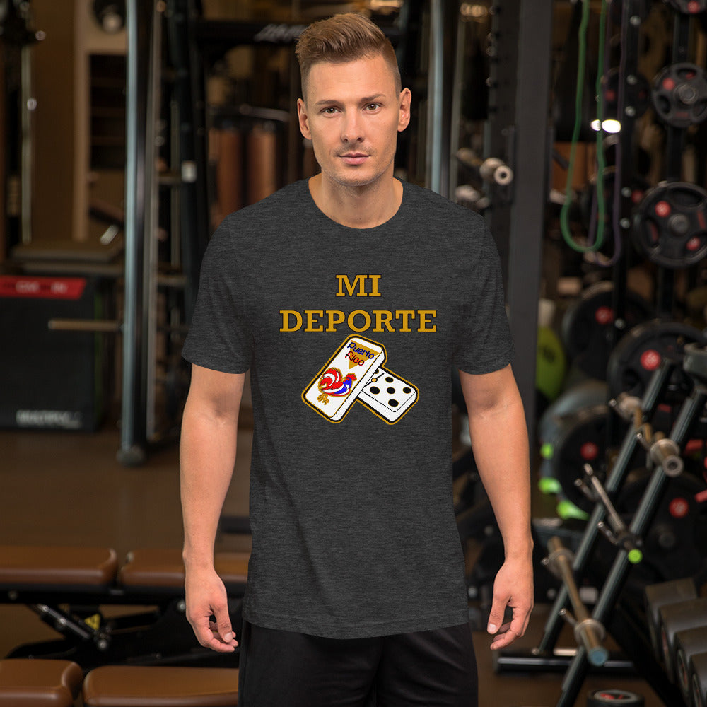 Mi Deporte Short-Sleeve Unisex T-Shirt (4XL)