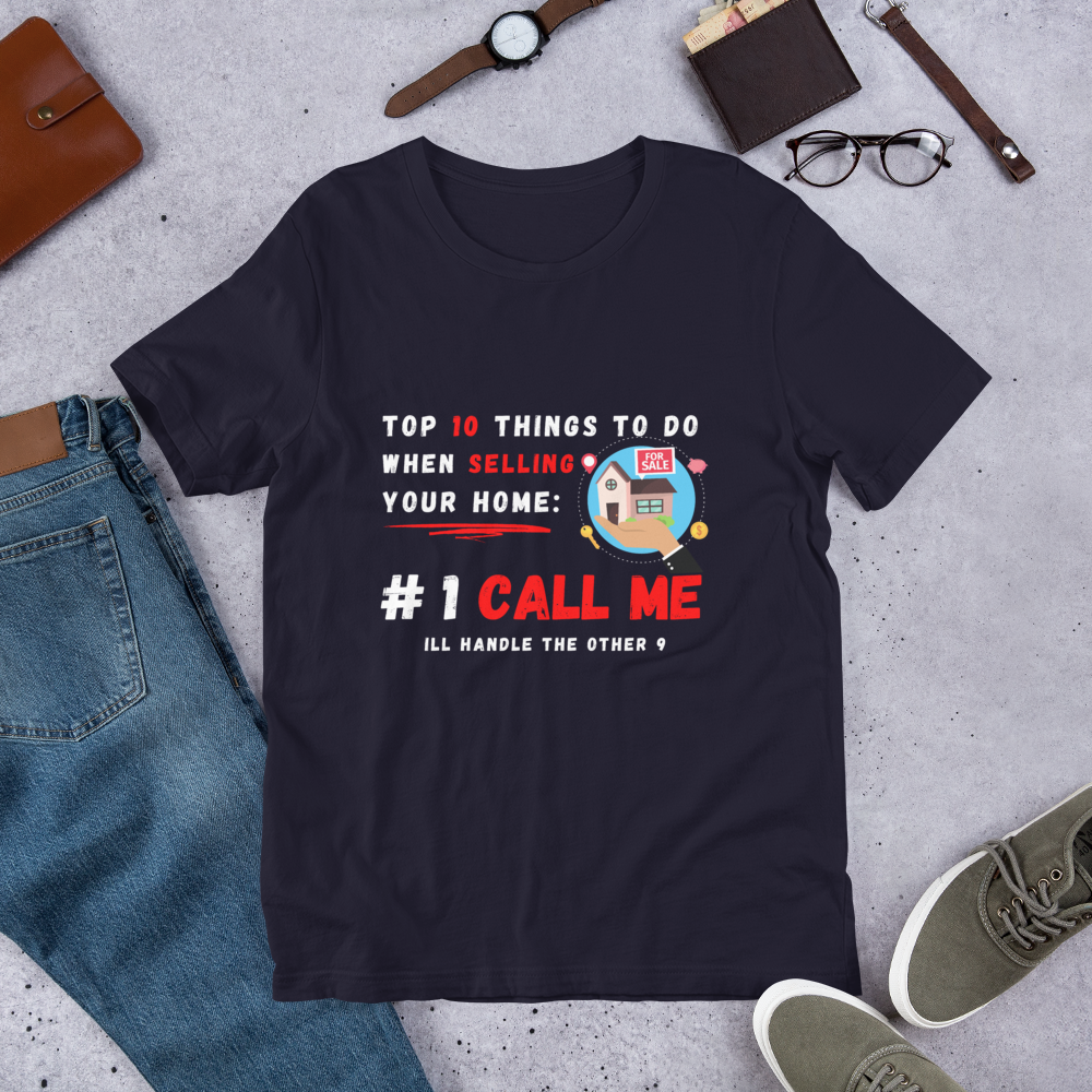 Top 10 Things to Do when Selling (WHT) Short-Sleeve Unisex T-Shirt