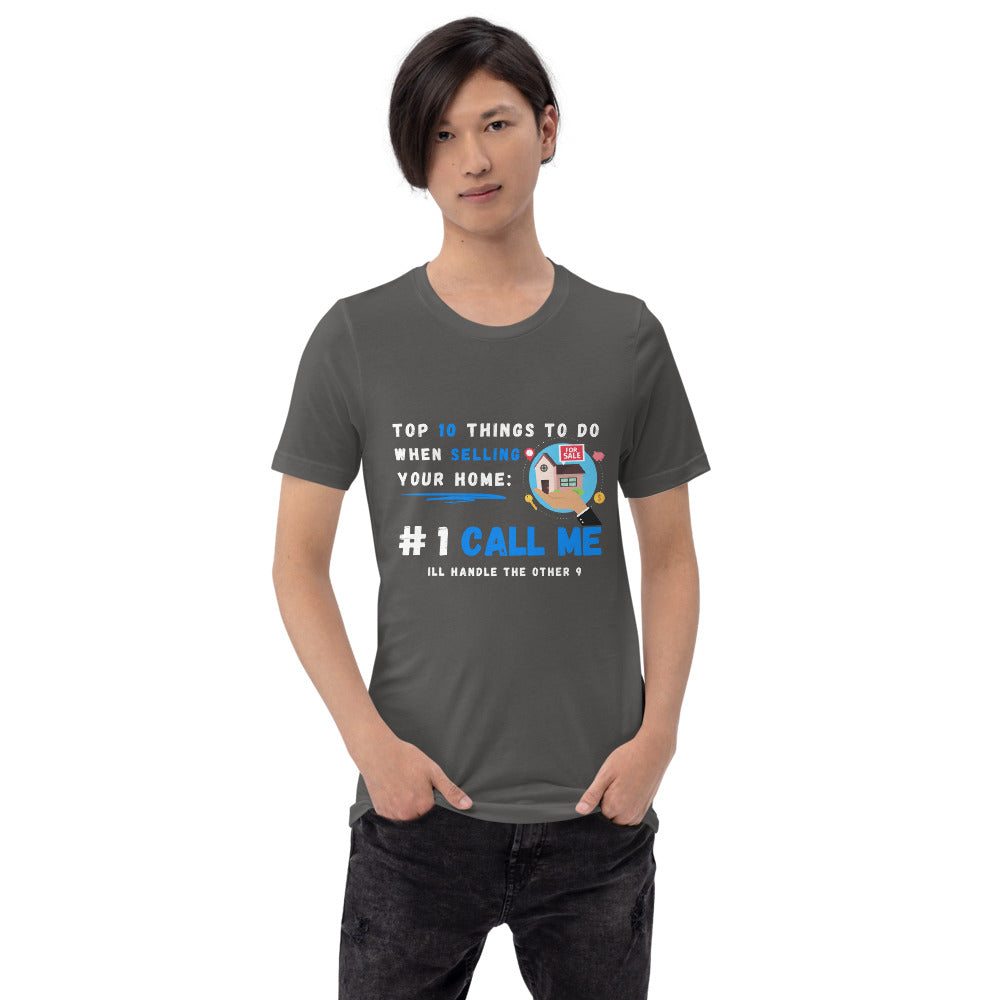 Top 10 things to do RE-Short-Sleeve Unisex T-Shirt