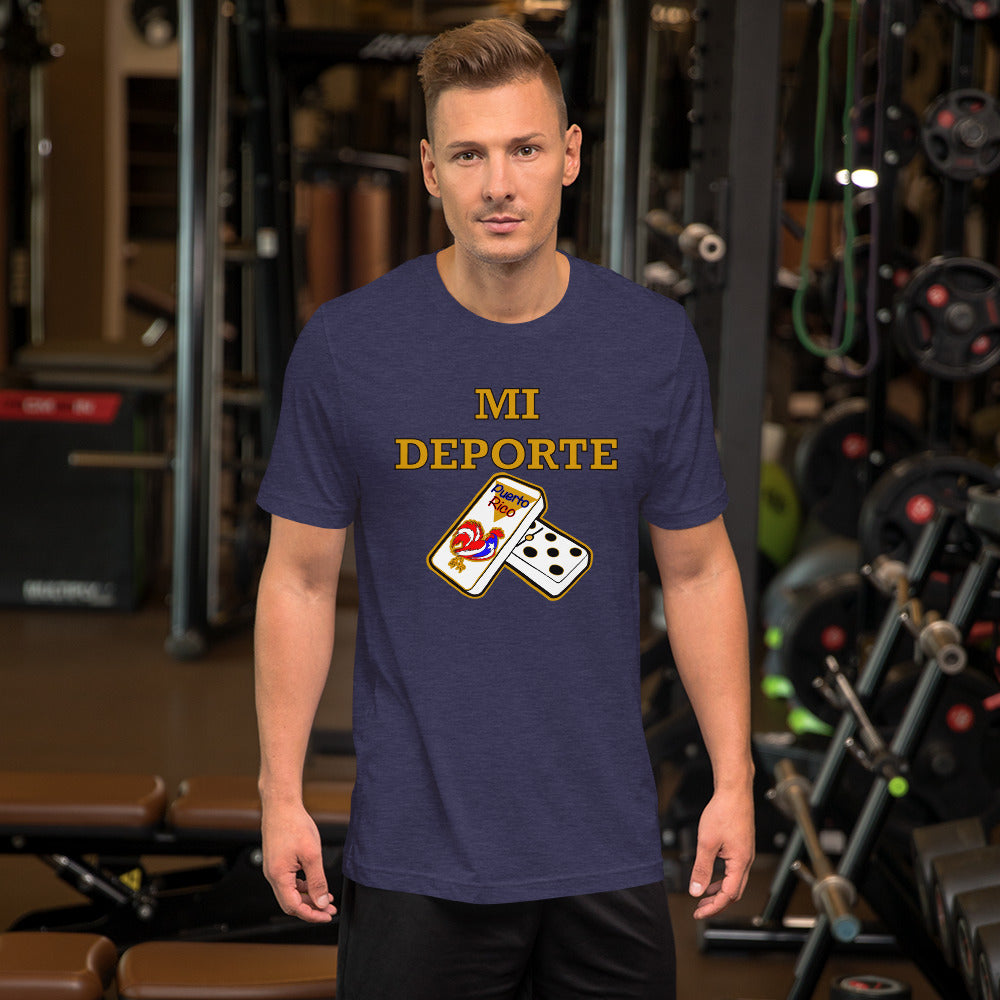 Mi Deporte Short-Sleeve Unisex T-Shirt (4XL)