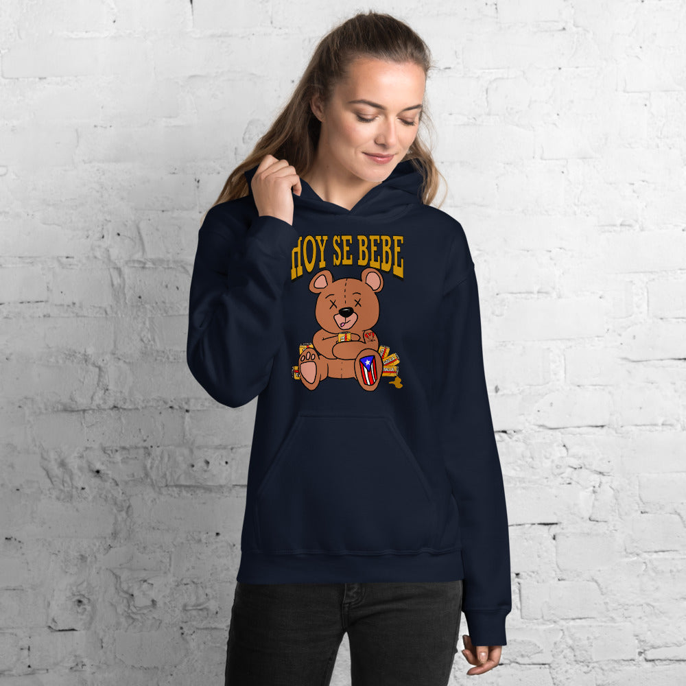 Hoy Se Bebe Teddy- Unisex Hoodie