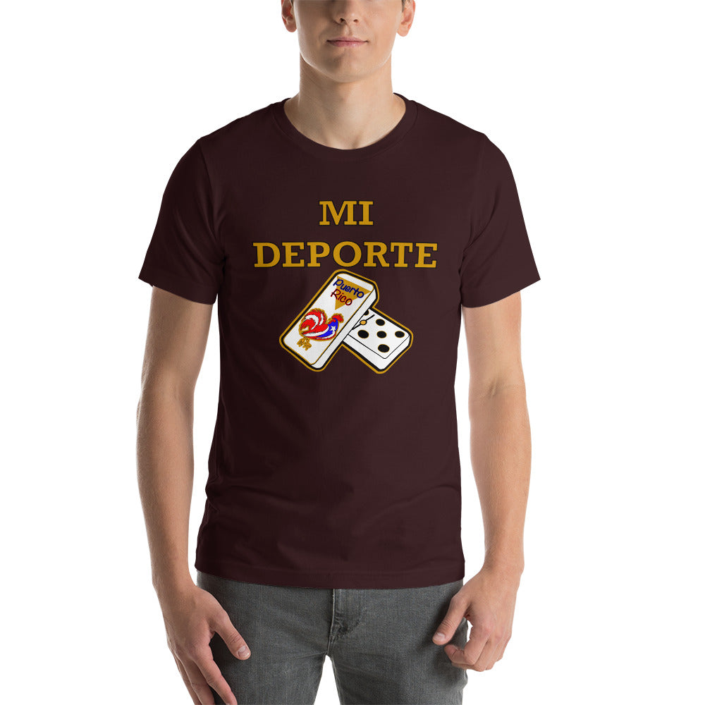 Mi Deporte Short-Sleeve Unisex T-Shirt (4XL)
