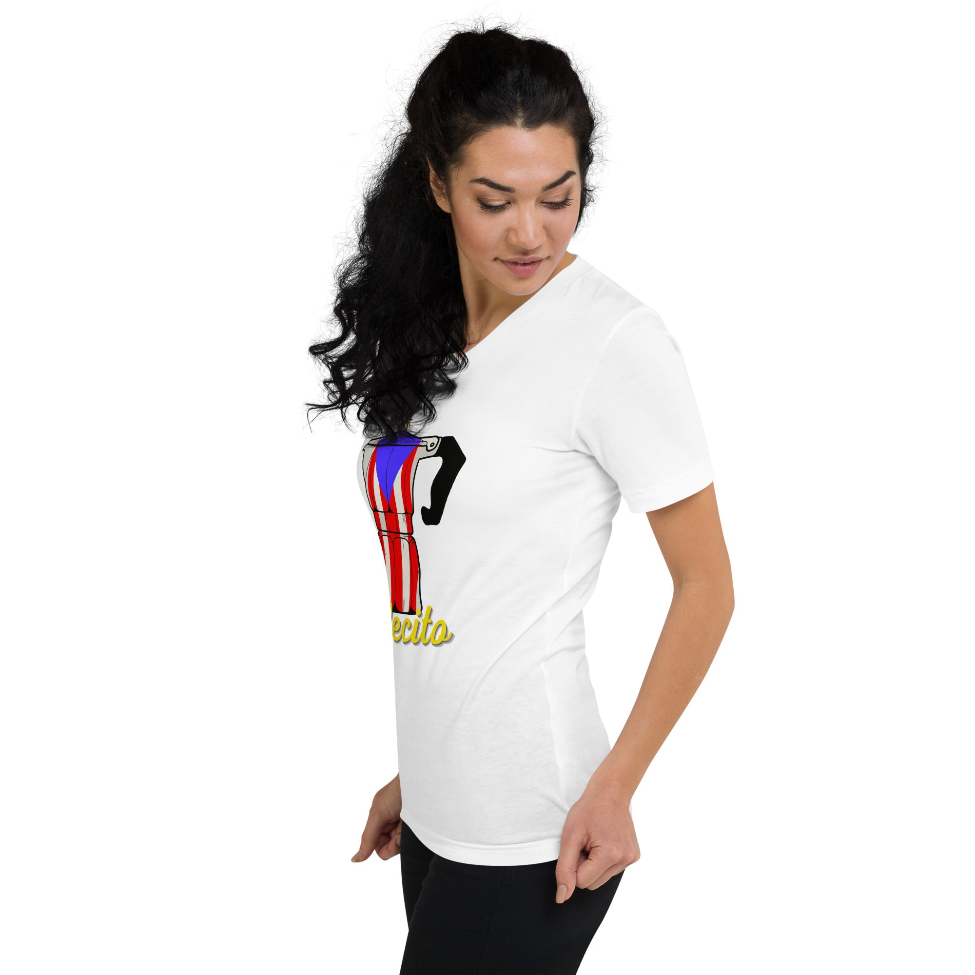 Cafecito Boricua V-Neck