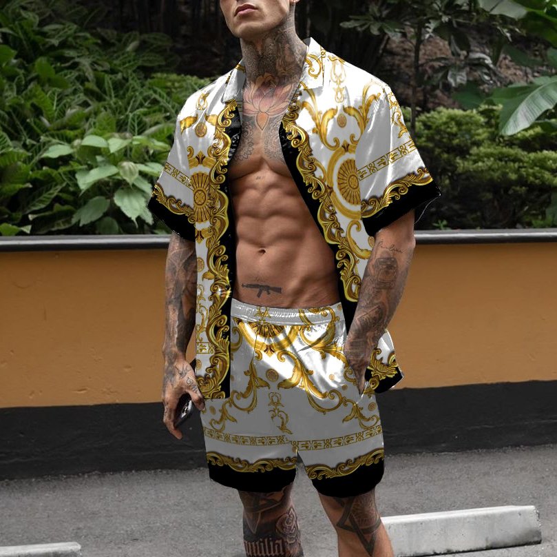 Loose Shirt Casual Men&