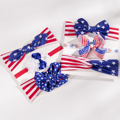 National Day Rabbit Ear Bow Headband