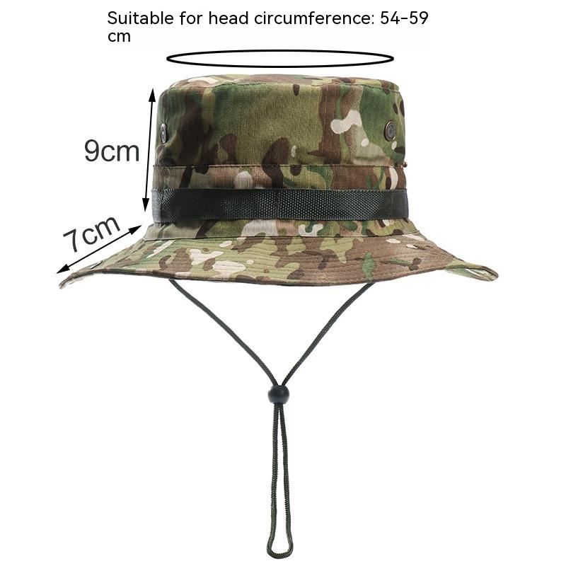 Camouflage Outdoor Sun-proof And Breathable Sun Hat