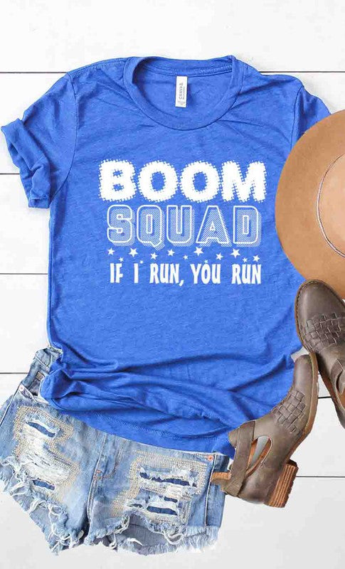 Firework Boom Squad PLUS Size Graphic Tee