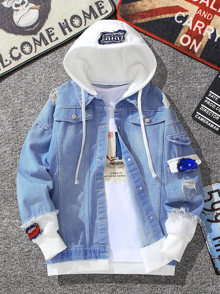 Baseball denim jacket